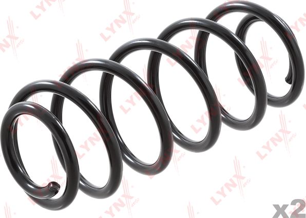 Пружина подвески LYNXauto задняя для Toyota Corolla E140, E150 2006-2014. Артикул SC-2730