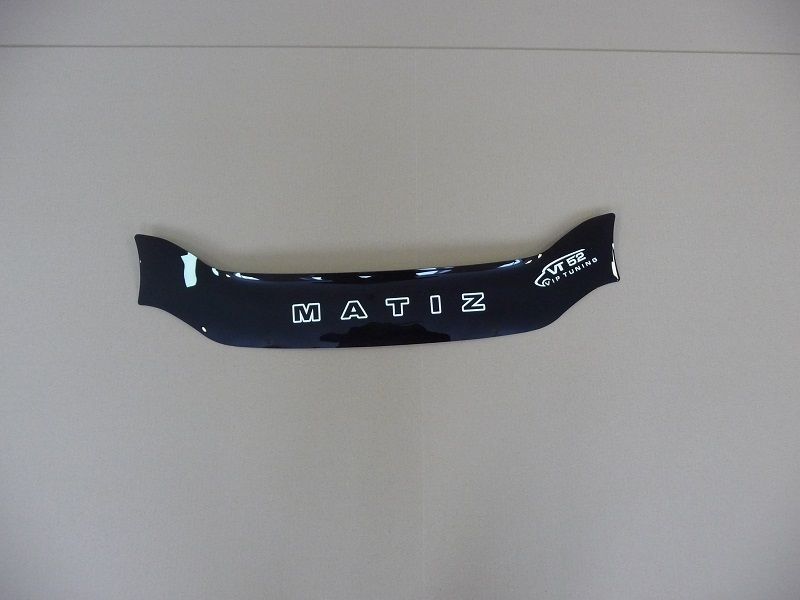 Дефлектор Vip-Tuning для капота (короткий) Ravon Matiz 2015-2026. Артикул RV03