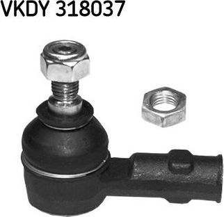 Наконечник рулевой тяги SKF. Артикул VKDY 318037