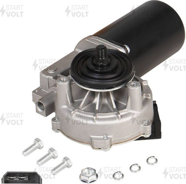 Мотор стеклоочистителя (моторчик дворников) StartVOLT передний для Neoplan Cityliner 1990-2026. Артикул VWF 1006