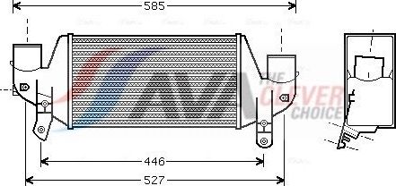 Интеркулер AVA. Артикул FDA4313