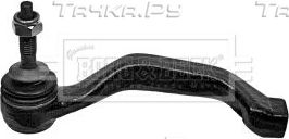 Наконечник рулевой тяги Borg & Beck левый внешний для Jaguar XK II 2006-2014. Артикул BTR5229