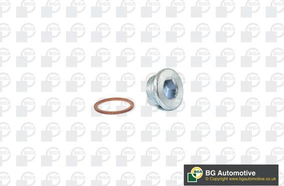 Сливная пробка масляного поддона двигателя BGA. Артикул PK1405