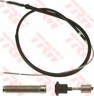 Трос ручника (тросик ручного тормоза) TRW. Артикул GCH1656