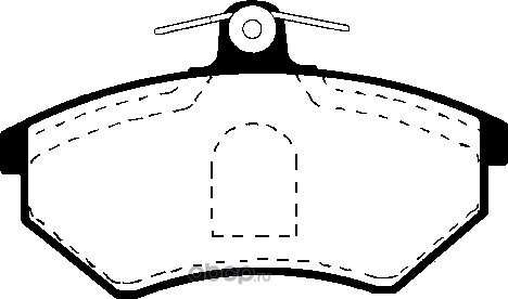 Тормозные колодки VAG. Артикул 357698151B