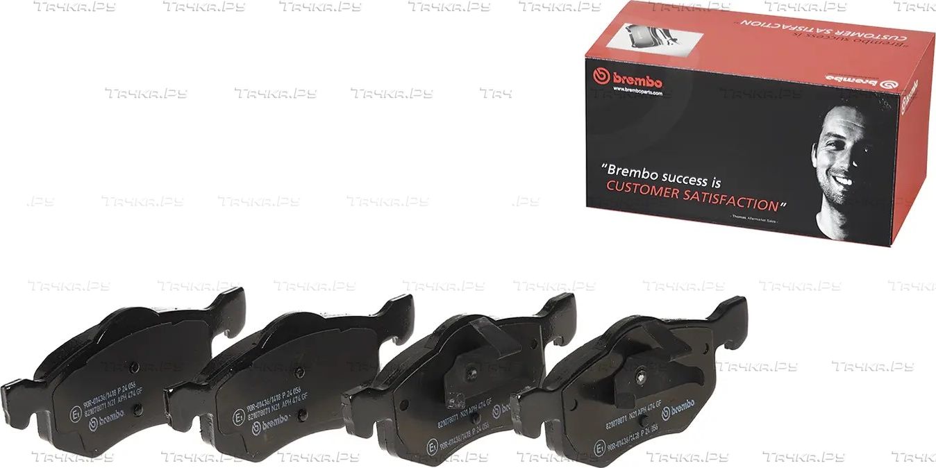 Тормозные колодки Brembo PRIME LINE передние для Ford Escape II 2007-2008. Артикул P 24 056