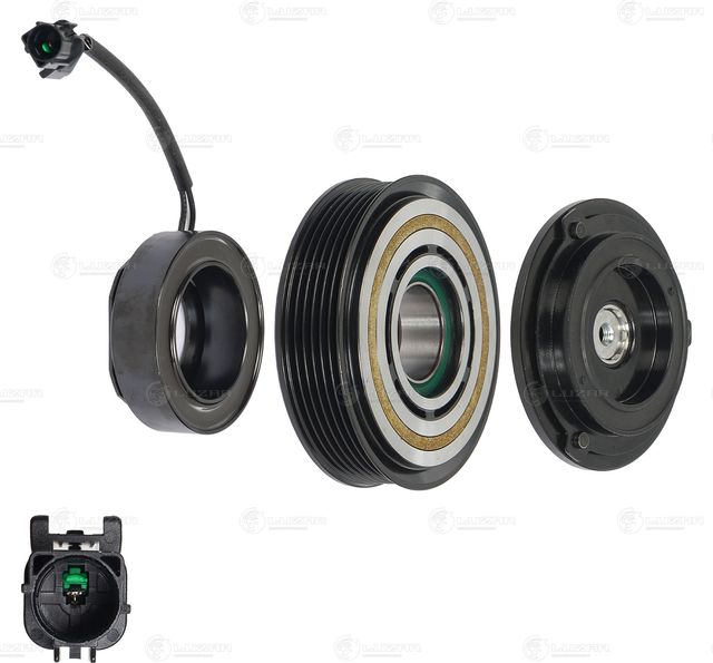 Муфта компрессора кондиционера Luzar для Hyundai Solaris II 2017-2026. Артикул LMAC 0801