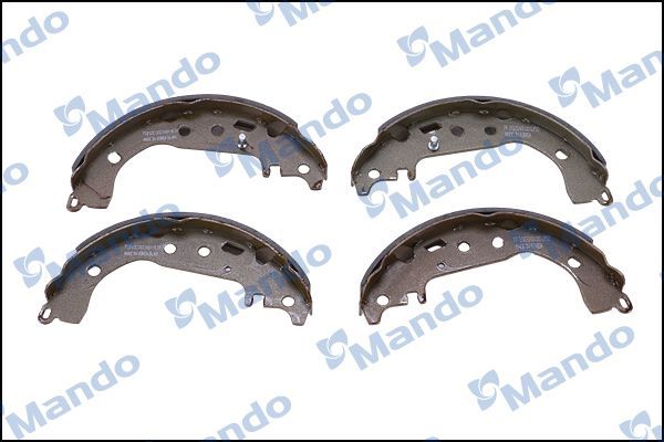 Тормозные колодки Mando задние для Toyota Allion I 2001-2005. Артикул MLP10