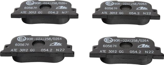 Тормозные колодки ATE задние для Toyota Prius II (XW20) 2004-2009. Артикул 13.0460-5676.2