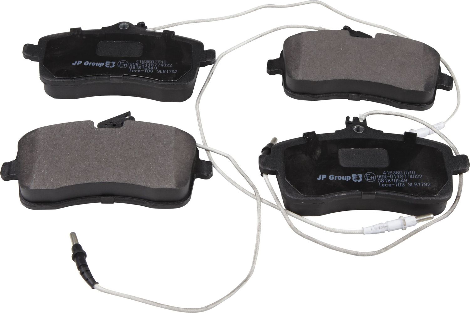 Тормозные колодки JP Group JP. Артикул 4163607510