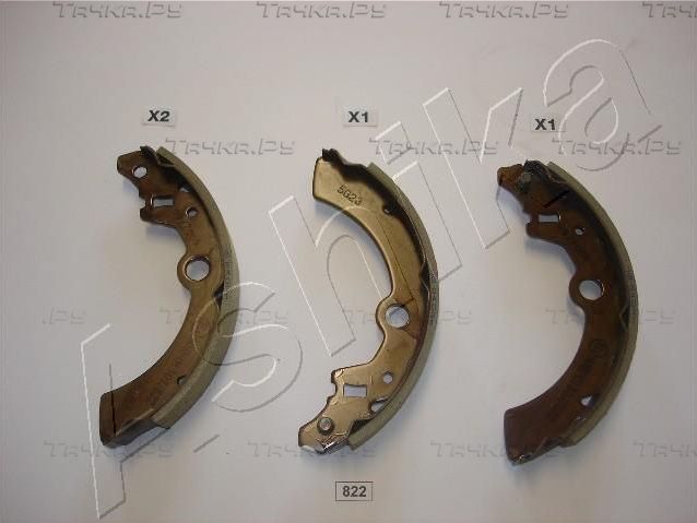 Тормозные колодки ASHIKA задние для Suzuki Wagon R+ II 2000-2003. Артикул 55-08-822