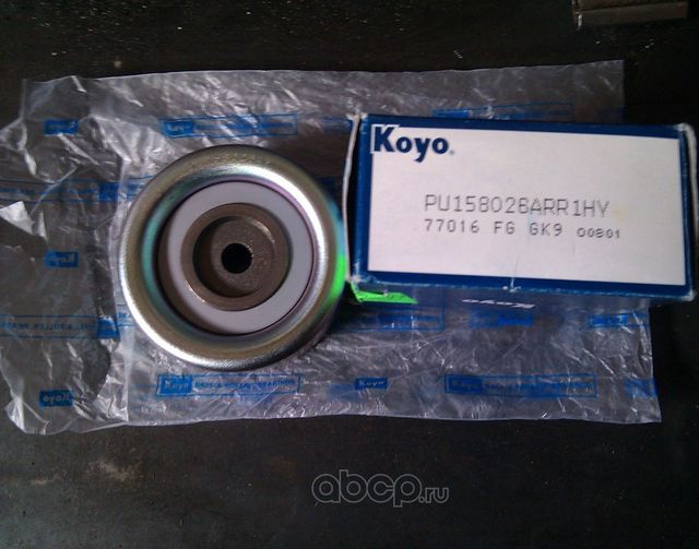 Направляющий (ведущий) ролик приводного поликлинового ремня Koyo. Артикул PU158026ARR1HY