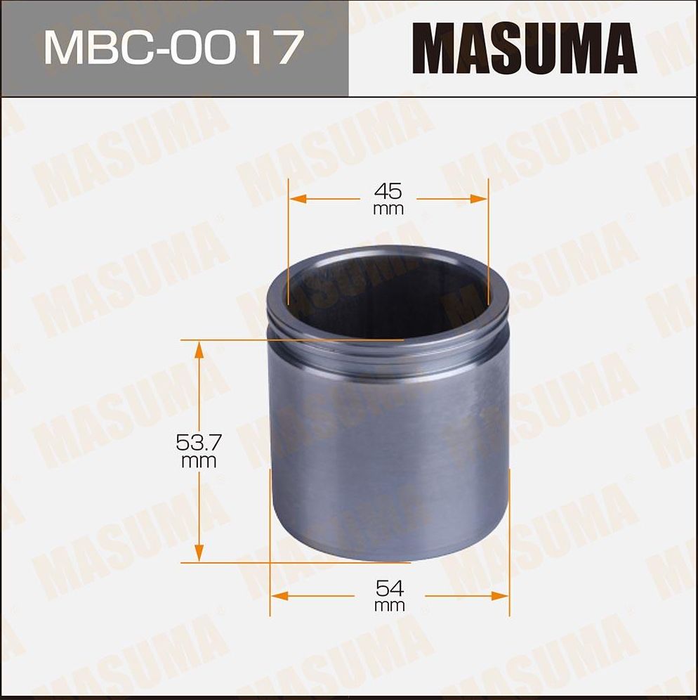 Поршень тормозного суппорта Masuma. Артикул MBC-0017