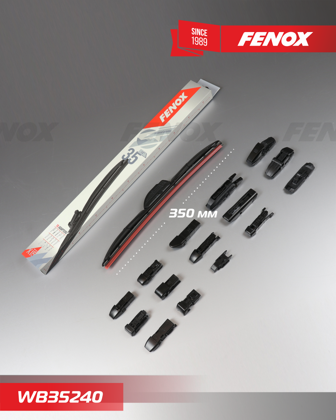 Щетка стеклоочистителя (дворник) Fenox. Артикул WB35240