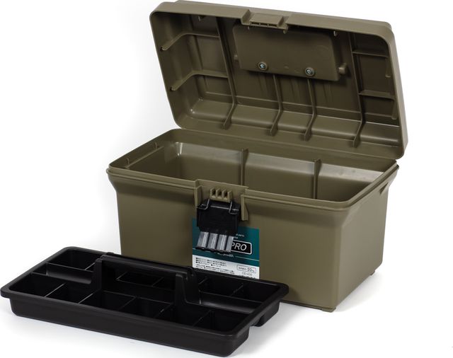 Ящик для инструмента Iris Ohyama HARDPRO 400 35х22х21 см, Хаки. Артикул OD-400KH-HP