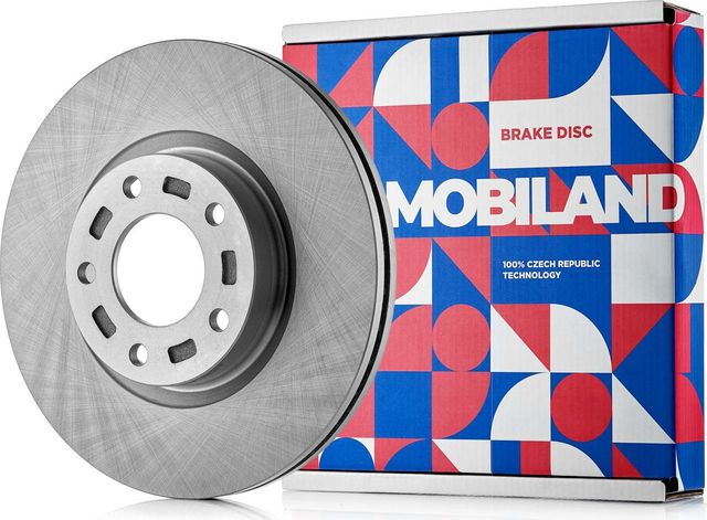 Тормозной диск Mobiland передний для Mazda 5 II (CW) 2010-2015. Артикул 416102801