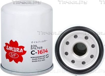 Масляный фильтр Sakura. Артикул C-1614SBP