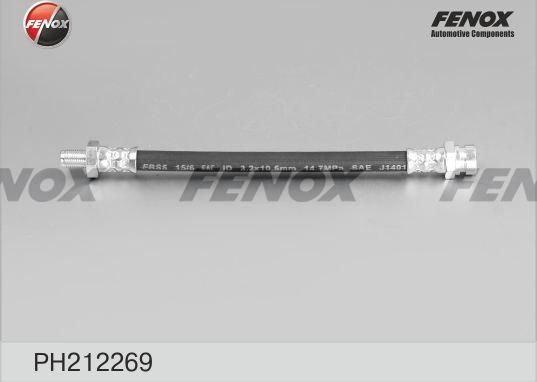 Тормозной шланг Fenox передний для Hyundai Pony X2 1989-1995. Артикул PH212269