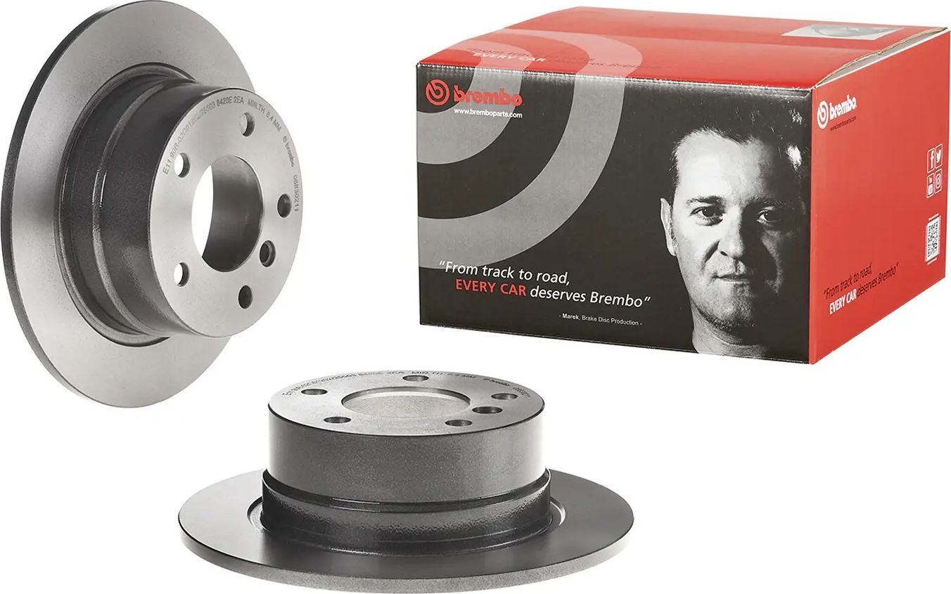 Тормозной диск Brembo PRIME LINE - UV Coated. Артикул 08.8302.11