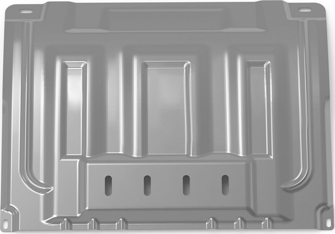 Защита алюминиевая АвтоБроня для картера и КПП Hyundai Creta II 2021-2026. Артикул 333.02393.1