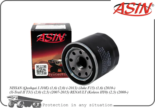 Фильтр масляный (Asin). Артикул ASINFL2478