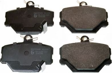 Тормозные колодки Denckermann передние для Smart Fortwo I (W450) 1998-2007. Артикул B111098