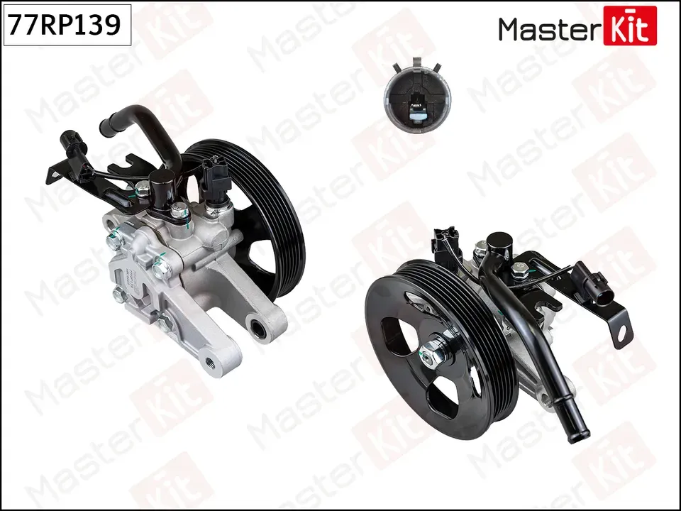 77RP139 Насос гидроусилителя HYUNDAI/KIA SOLARIS RIO 11-16 (Master KIT) Master KIT. Артикул 77rp139
