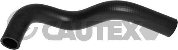 Патрубок радиатора (системы охлаждения) Cautex верхний для Suzuki Baleno I 1995-2002. Артикул 754255