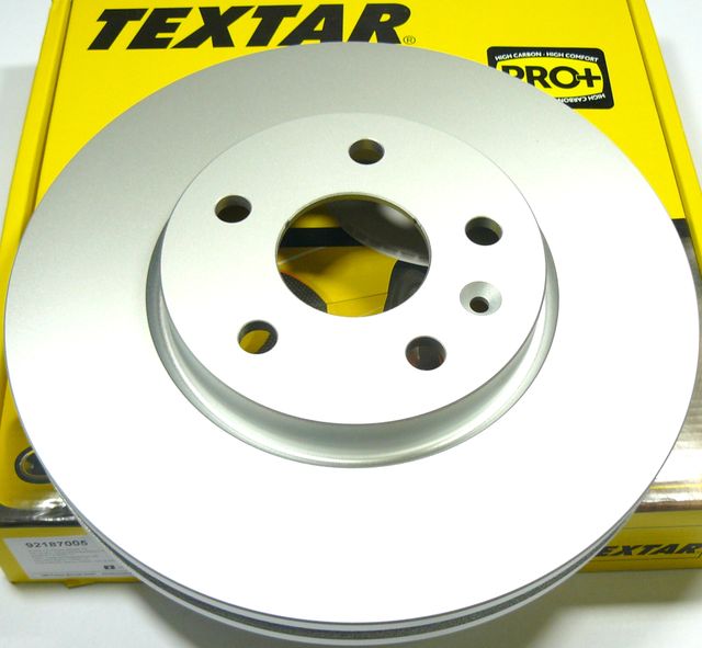 Тормозной диск Textar Pro+ передний для Saab 9-5 II 2010-2012. Артикул 92187005