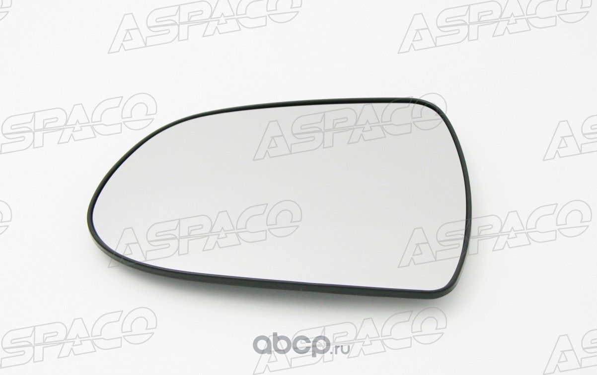 ЗЕРКАЛЬНЫЙ ЭЛЕМЕНТ ПРАВЫЙ С ПОДОГРЕВОМ ОДИНОЧНЫЙ (R) HYUNDAI I40 (12>) (Aspaco). Артикул AP62101