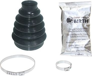 Пыльник ШРУСа наружный Birth (термопласт). Артикул 7312/KM