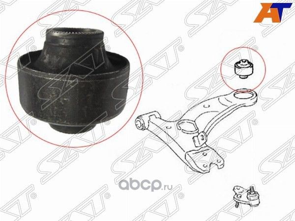 Сайлентблок RR вертик нижнего FR рычага TOYOTA C (SAT). Артикул ST4865520220