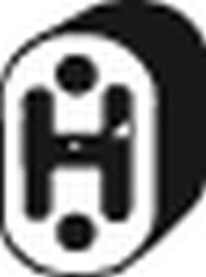 Кронштейн глушителя Bosal (Бельгия). Артикул 255-016