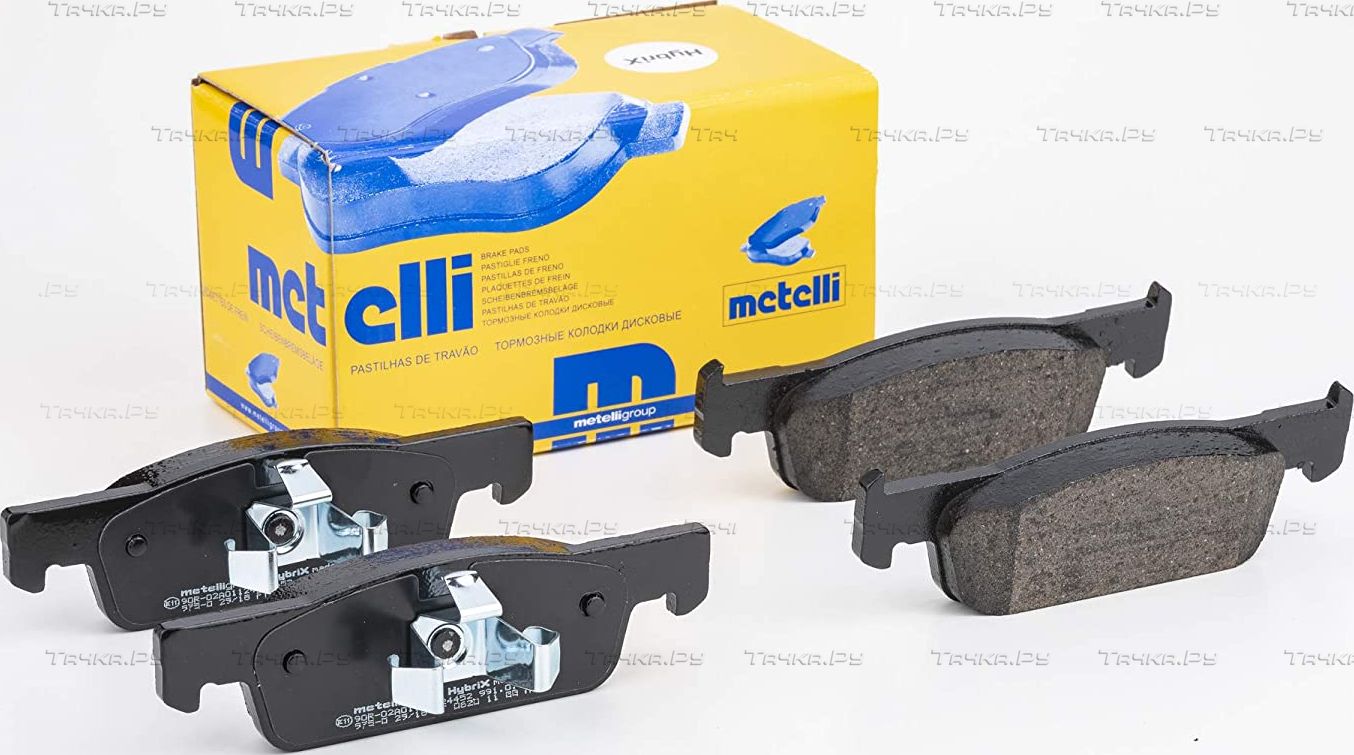 Тормозные колодки Metelli передние для Renault Clio IV 2012-2015. Артикул 22-0975-0