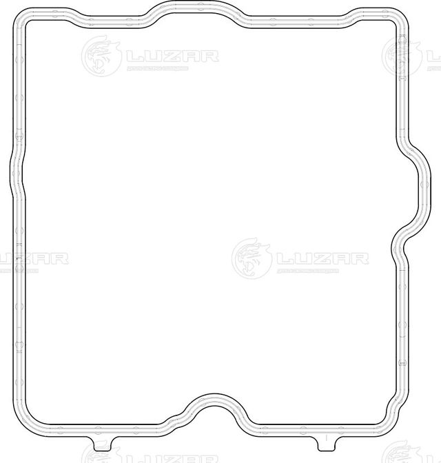 Прокладка клапанной крышки 441724 Luzar. Артикул LES 22202