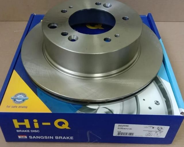 Тормозной диск Sangsin Hi-Q задний для Kia Sorento I 2002-2011. Артикул SD2056