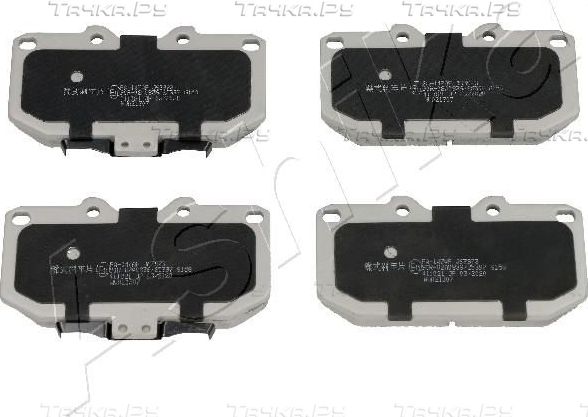 Тормозные колодки ASHIKA передние для Subaru Impreza II 2000-2009. Артикул 50-01-147