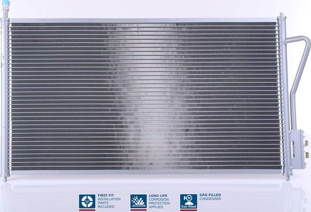 Радиатор кондиционера (конденсатор) Nissens (алюминий). Артикул 94432