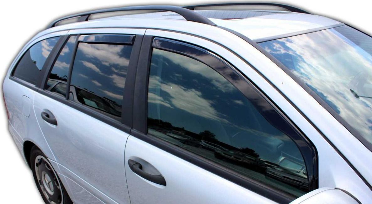 Дефлекторы Heko для окон Mercedes-Benz C-Класс S203 универсал 2000-2007. Артикул 23243