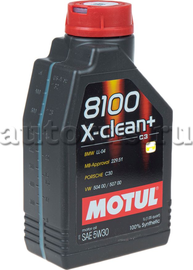 Моторное масло Motul 8100 X-CLEAN+ 5W-30. Артикул 111683