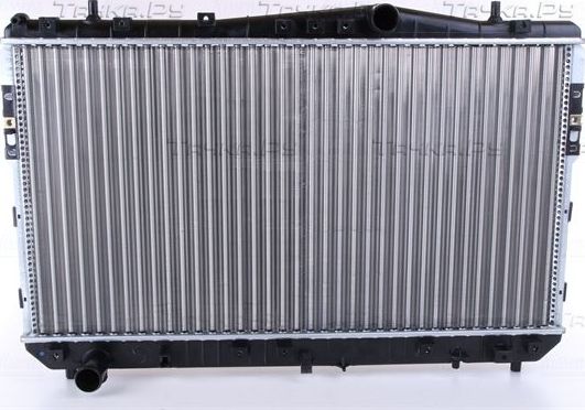 Радиатор охлаждения двигателя Nissens для Daewoo Gentra II 2013-2015. Артикул 61633
