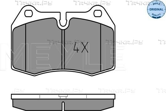 Тормозные колодки Meyle Original передние для BMW 8 I (E31) 1990-1999. Артикул 025 214 7118