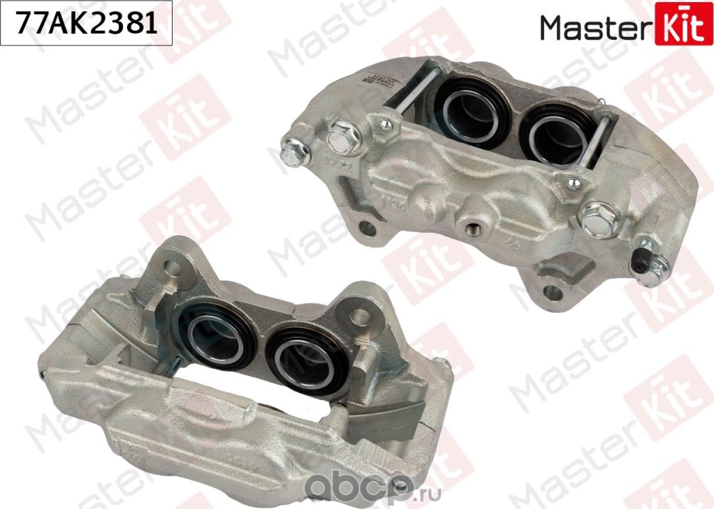 Тормозной суппорт перед. лев. toyota hilux vii пикап (_n1_, _n2_, _n3_) 2004 (Master KIT). Артикул 77AK2381