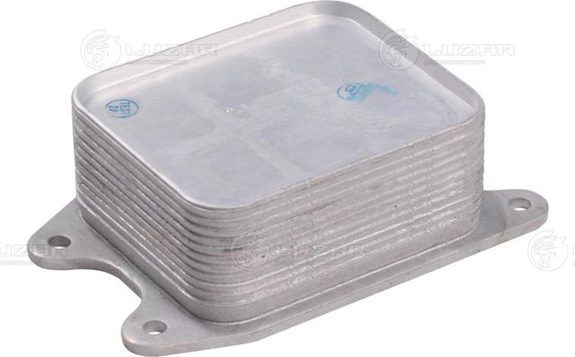 Радиатор масляный (маслоохладитель) для двигателя Luzar для Skoda Rapid I 2015-2019. Артикул LOc 1807