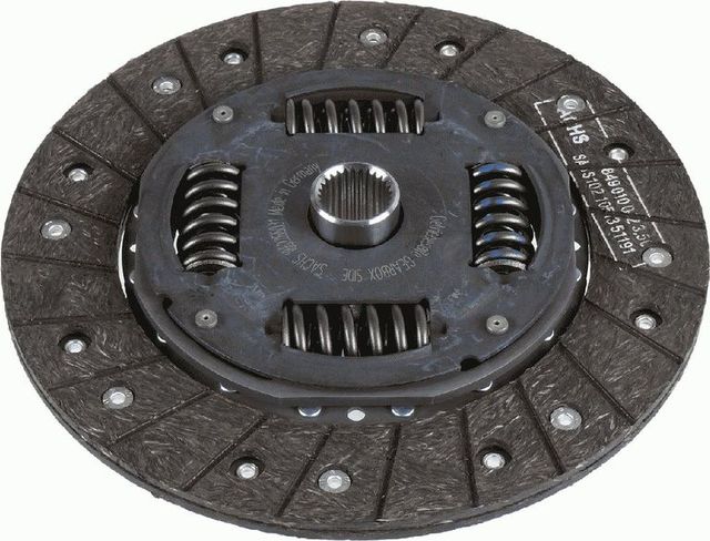 Диск сцепления SACHS для Volkswagen Corrado 1993-1995. Артикул 1862 265 031