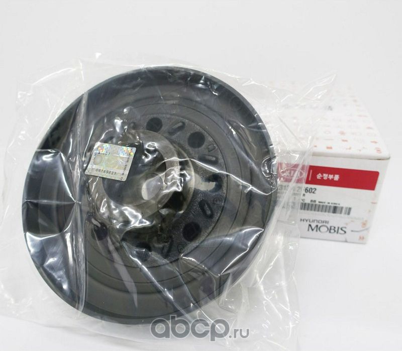 Шкив коленвала Hyundai / KIA. Артикул 231242F602