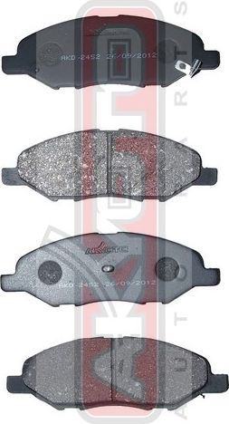 Тормозные колодки Akyoto Packing AKYOTO. Артикул AKD-2452