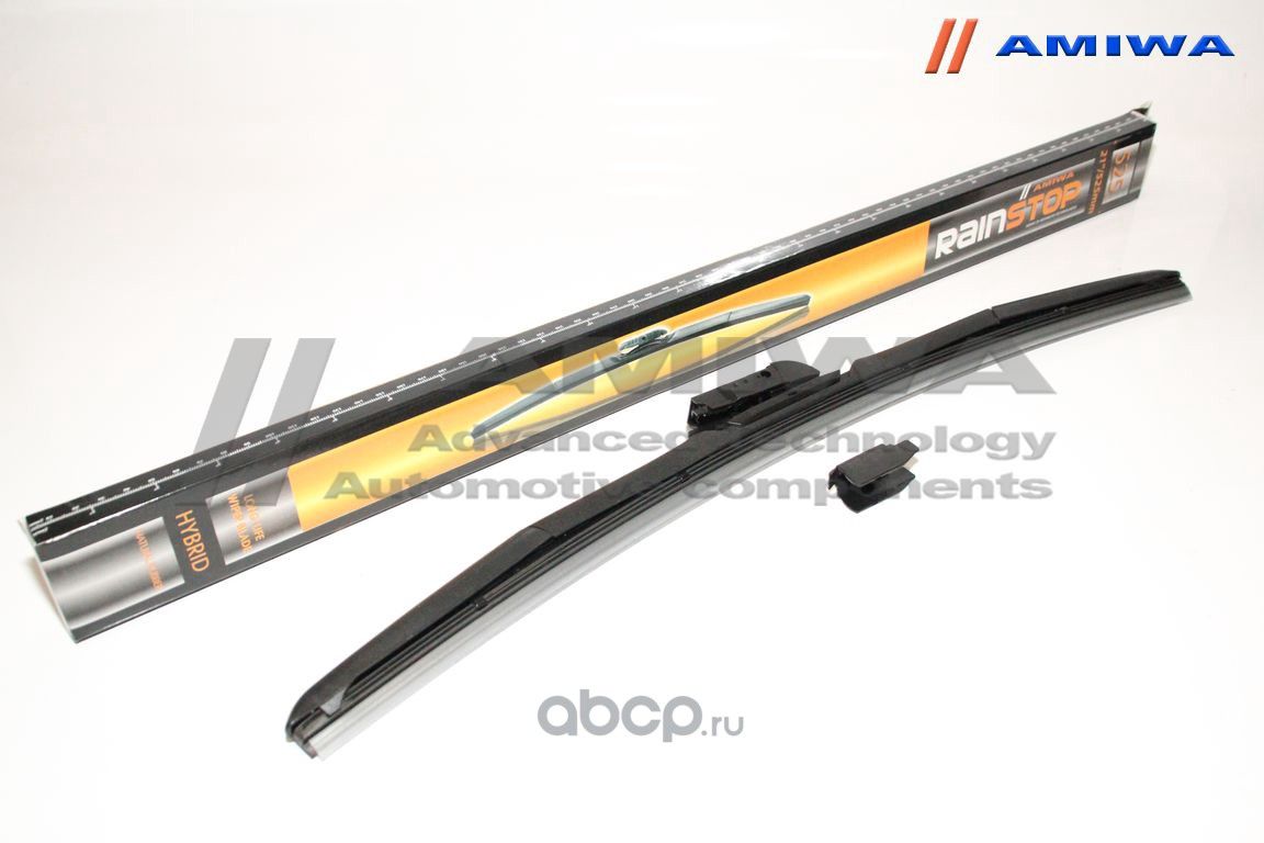 ЩЁТКА СТЕКЛООЧИСТИТЕЛЯ ГИБРИДНАЯ УНИВЕРСАЛЬНАЯ 525 MM (Amiwa). Артикул AWB21HU