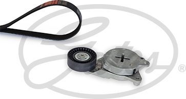 Приводной ремень поликлиновой с роликами (комплект) Gates Micro-V® для Toyota Auris I 2008-2012. Артикул K216PK1183