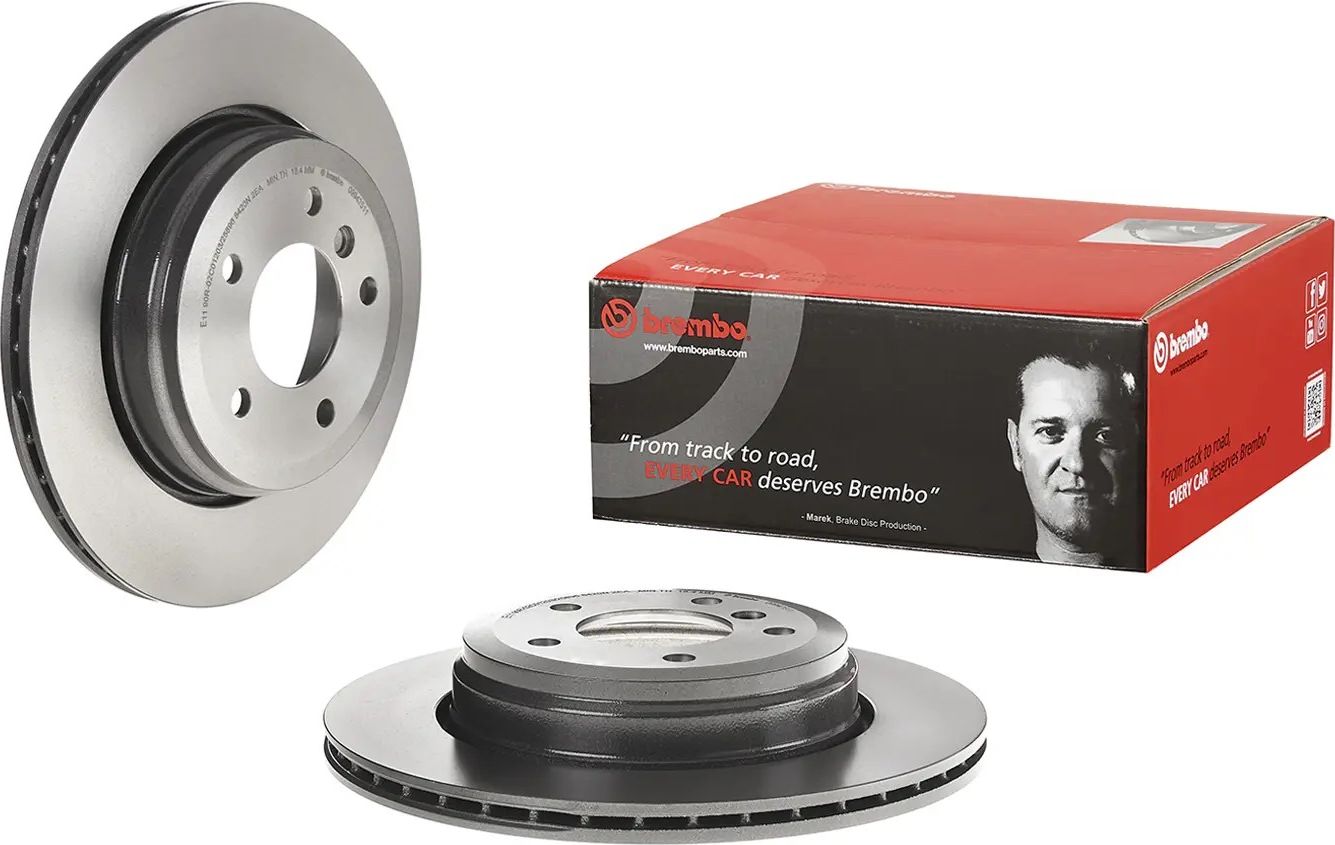 Тормозной диск Brembo PRIME LINE - UV Coated. Артикул 09.9425.11